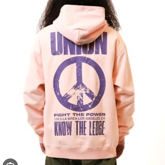 UNION Los Angeles Tokyo Fight Hoodie SZ L Jordan Streetwear - Picture 1 of 7